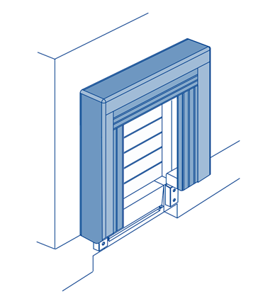 Изображение Надувной герметизатор ворот DAS3-N 3600х3550